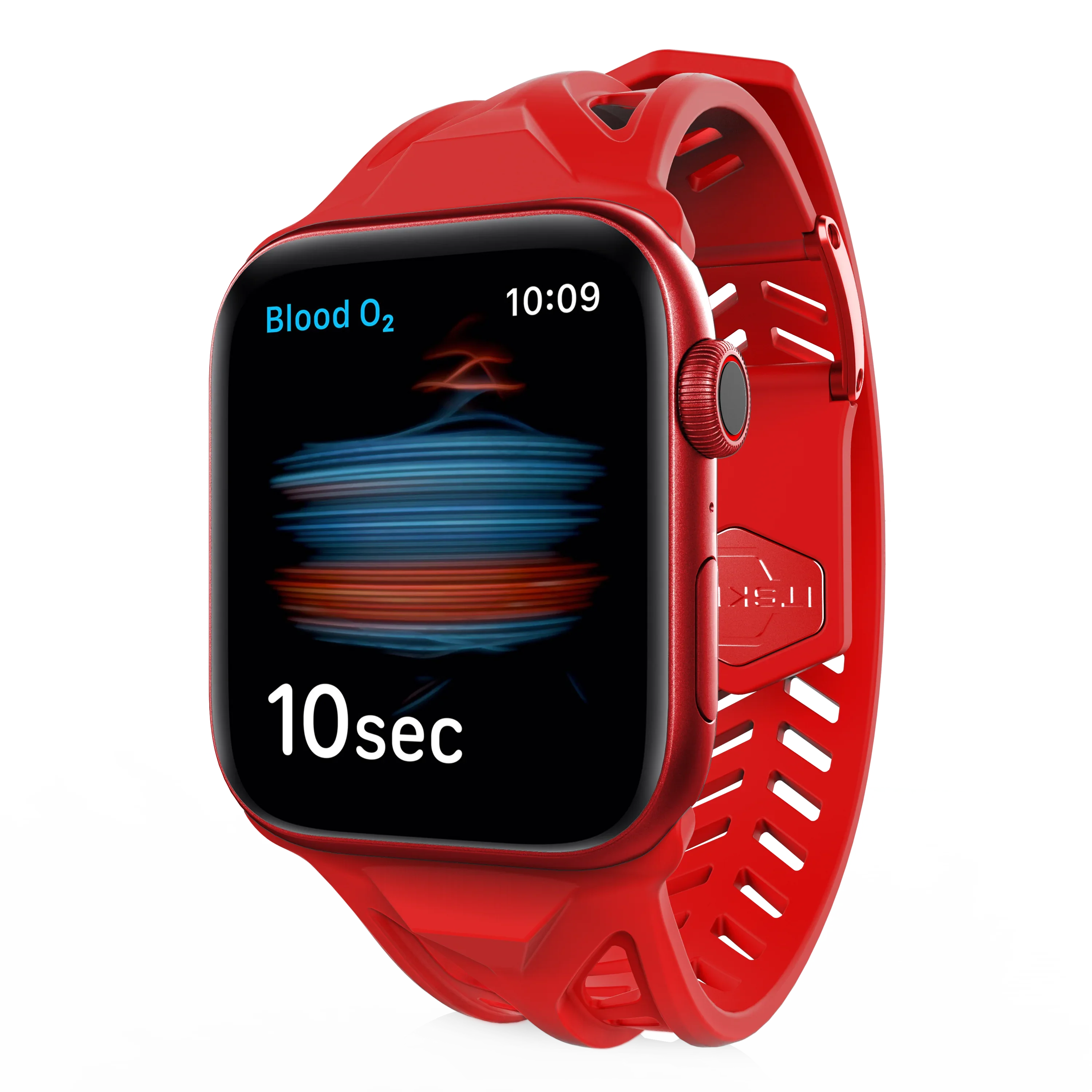 Itskins Watch 49/46/45/44 Mm Spectrum Strap - Red - Tashqila Itskins Watch 49/46/45/44 Mm Spectrum Strap - Red - Tashqila